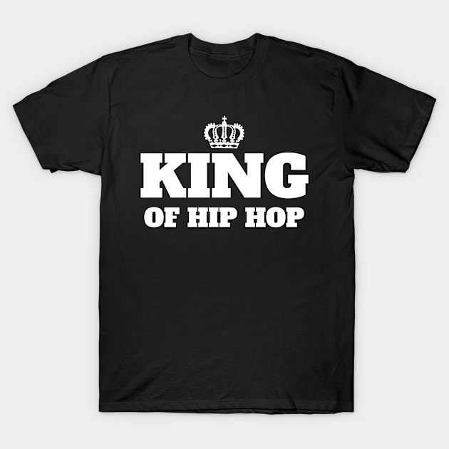 King of Hip Hop T-Shirt by Quetzalita